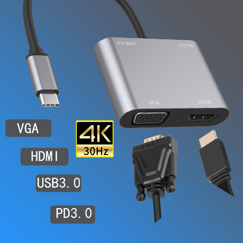 Macbook ȭ ÷ HDTV  USB 3.0  ÷  ÷ 4K @ 30Hz usb c to hdmi vga  ٱ ŷ